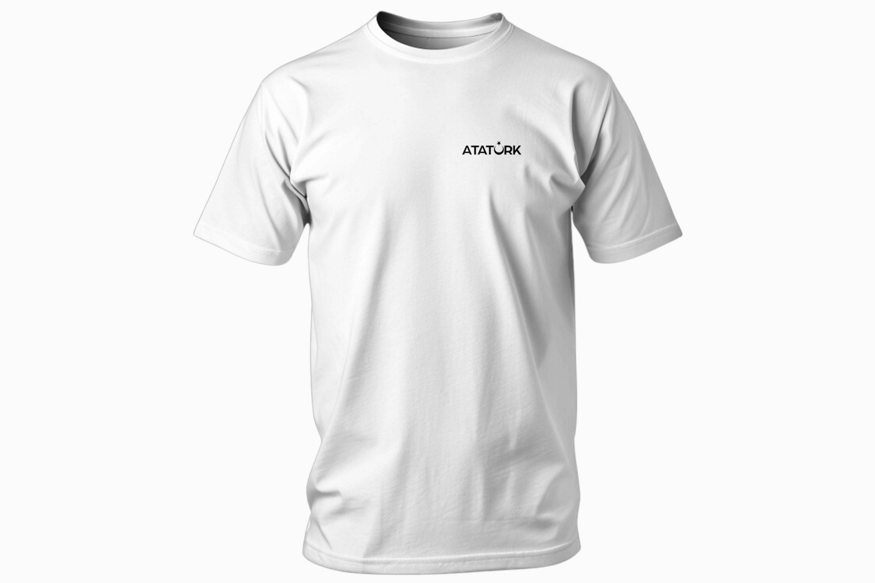 Atatürk Yazılı Minimalist Tişört