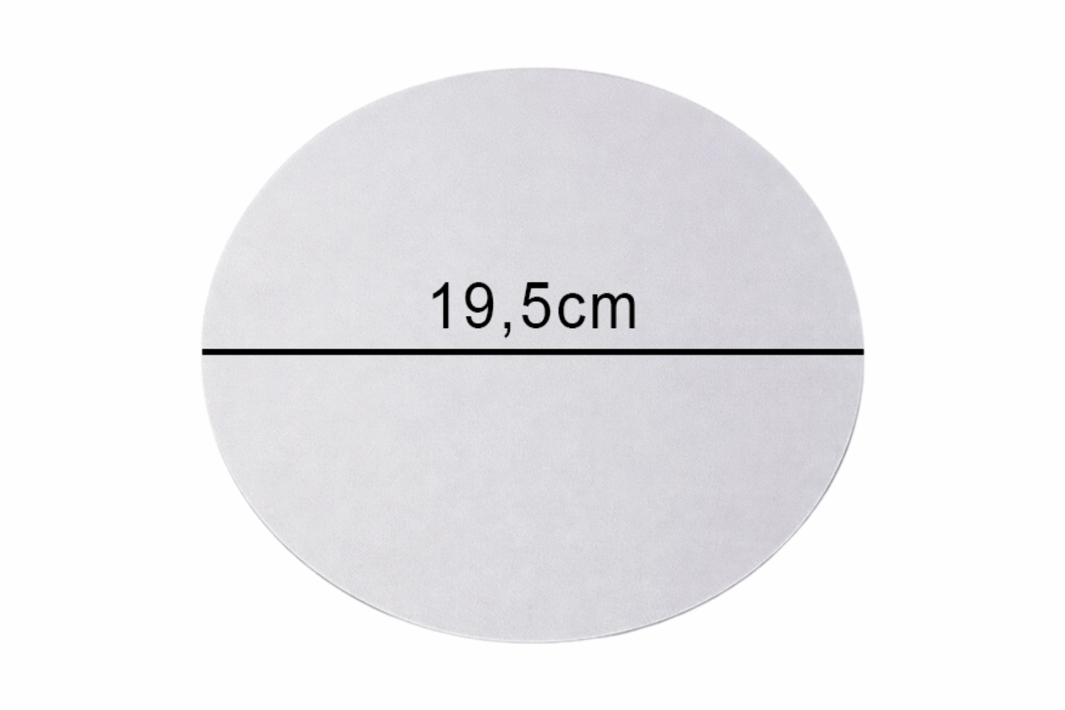 Süblimasyon Yuvarlak Mouse Pad - 19,5cm