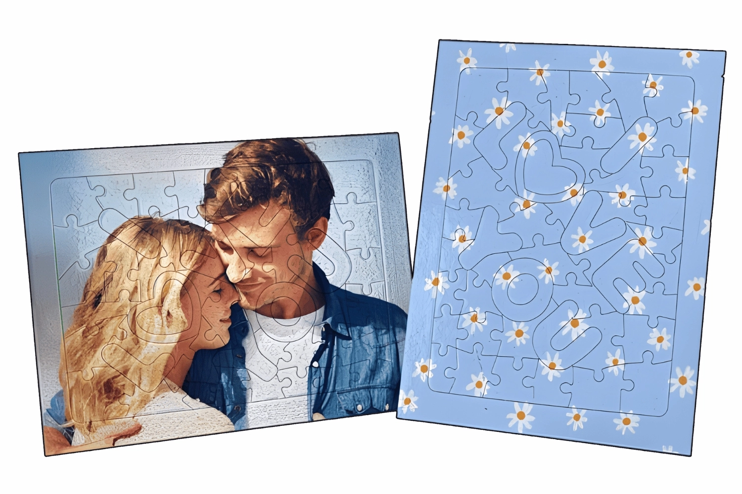 Süblimasyon Love Puzzle A4 - 48 Parça