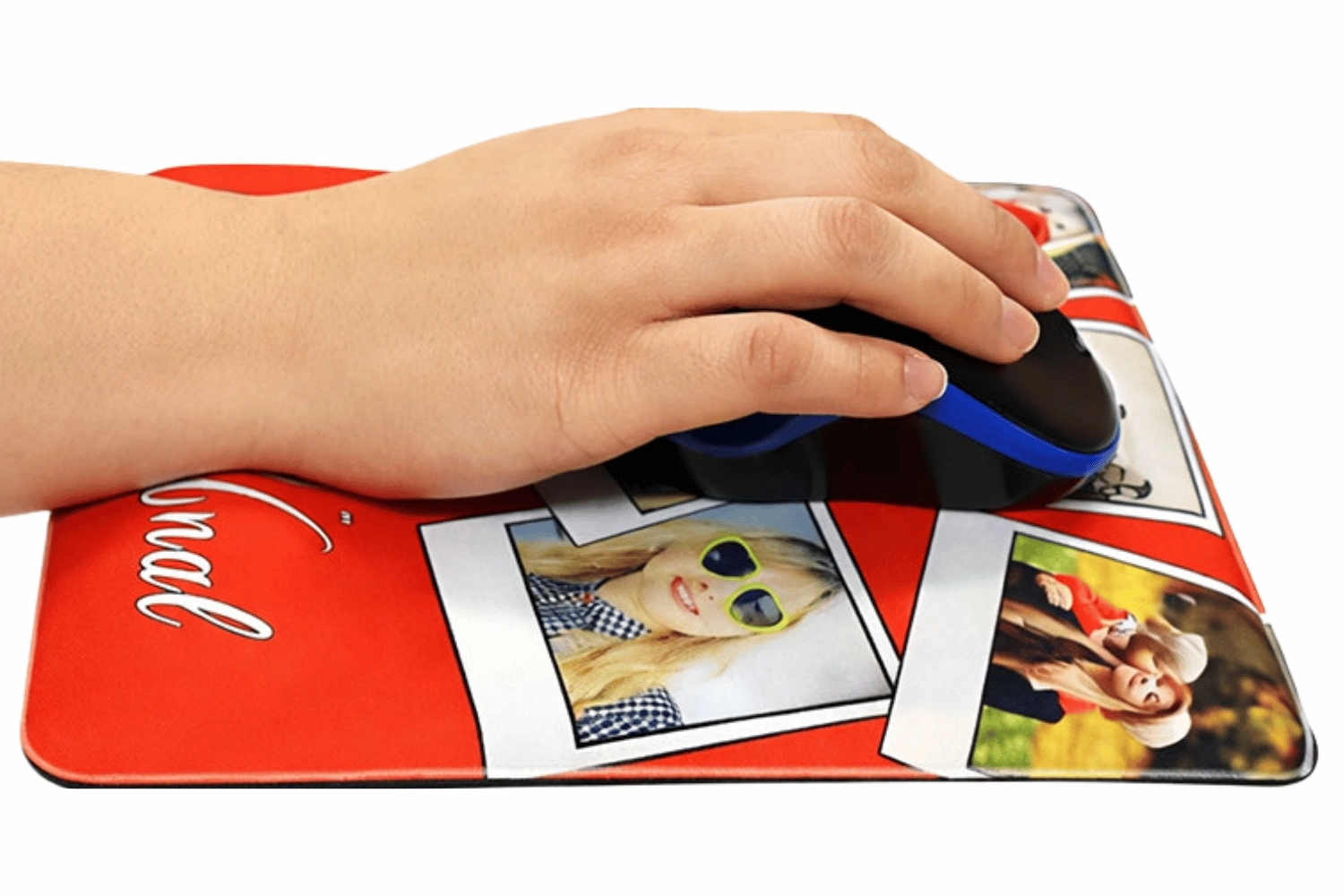 Süblimasyon Bilek Destekli Dikdörtgen Mouse Pad - 19x23cm