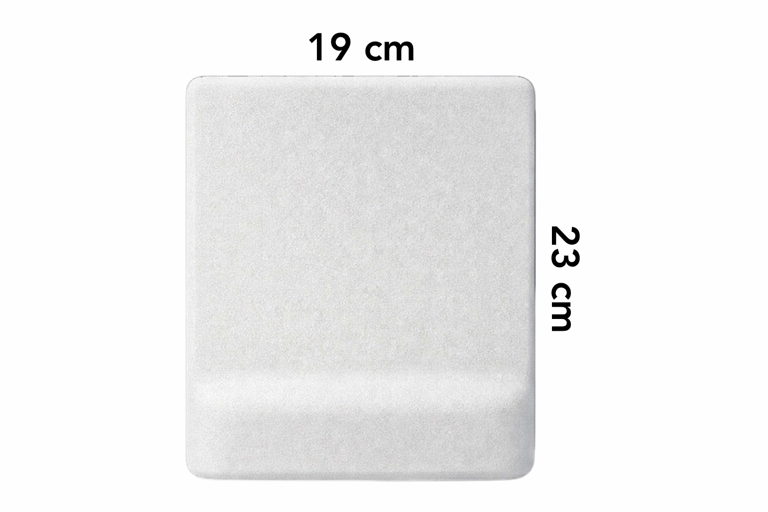 Süblimasyon Bilek Destekli Dikdörtgen Mouse Pad - 19x23cm