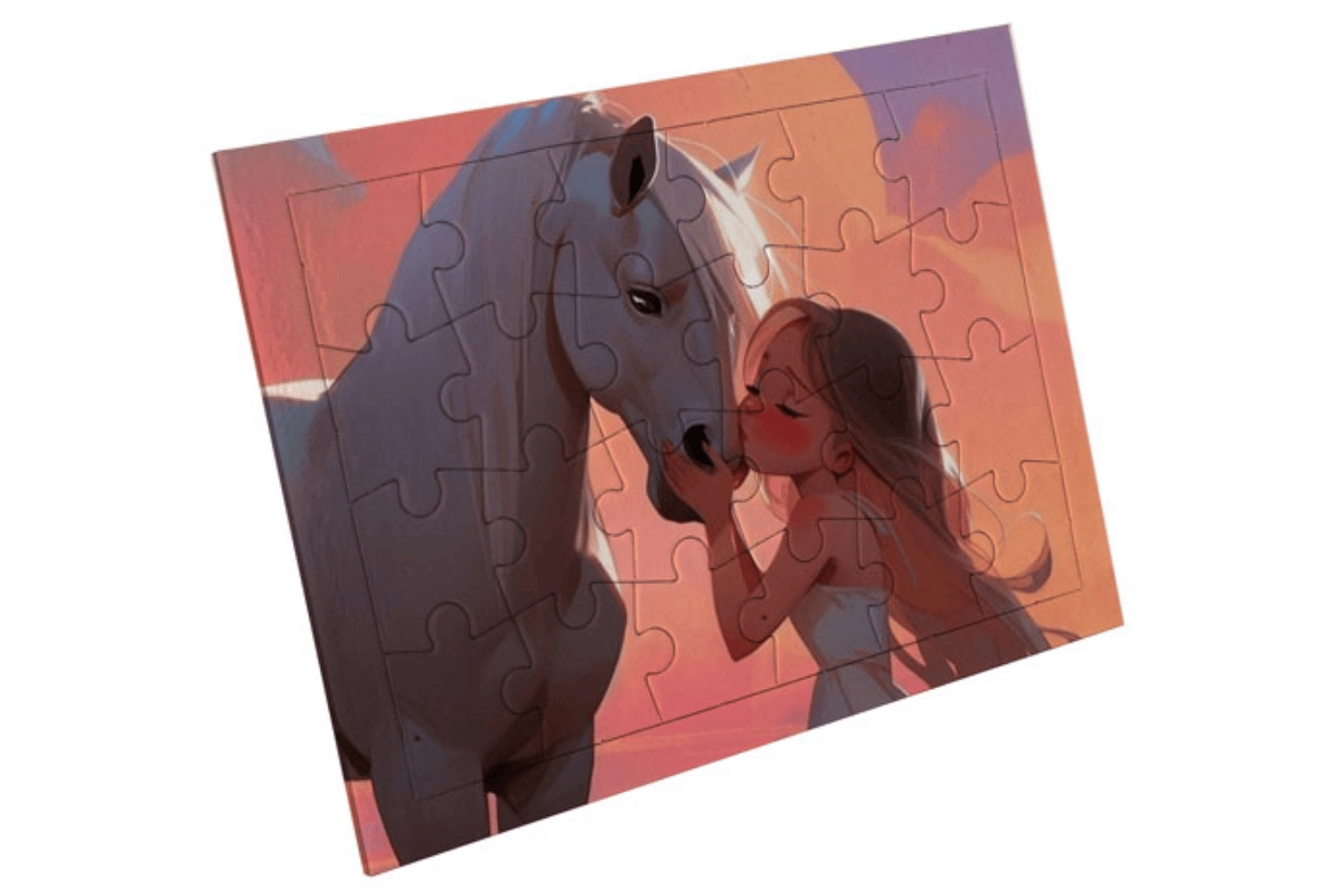 Süblimasyon Dikdörtgen Puzzle A5 - 24 Parça