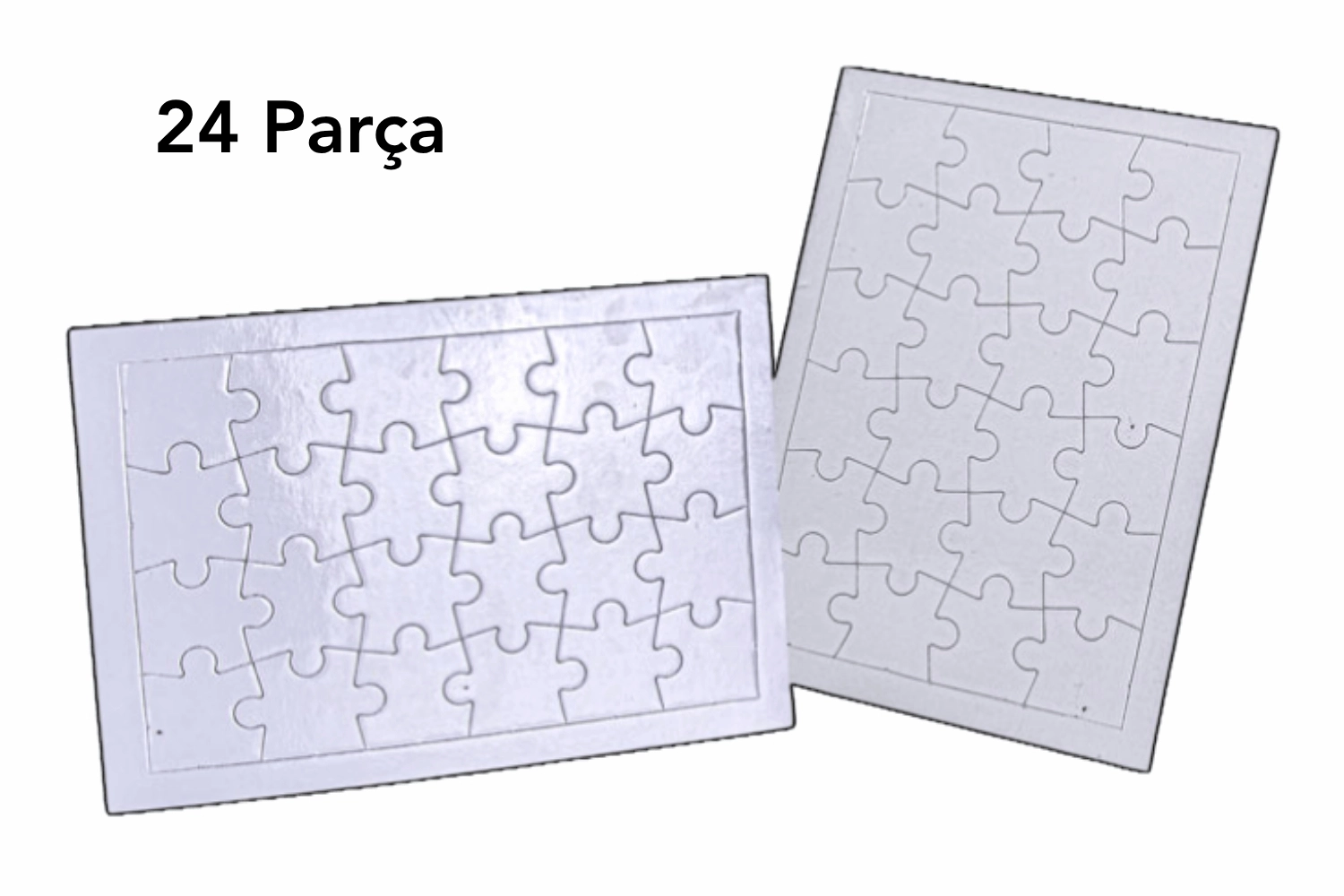 Süblimasyon Dikdörtgen Puzzle A5 - 24 Parça
