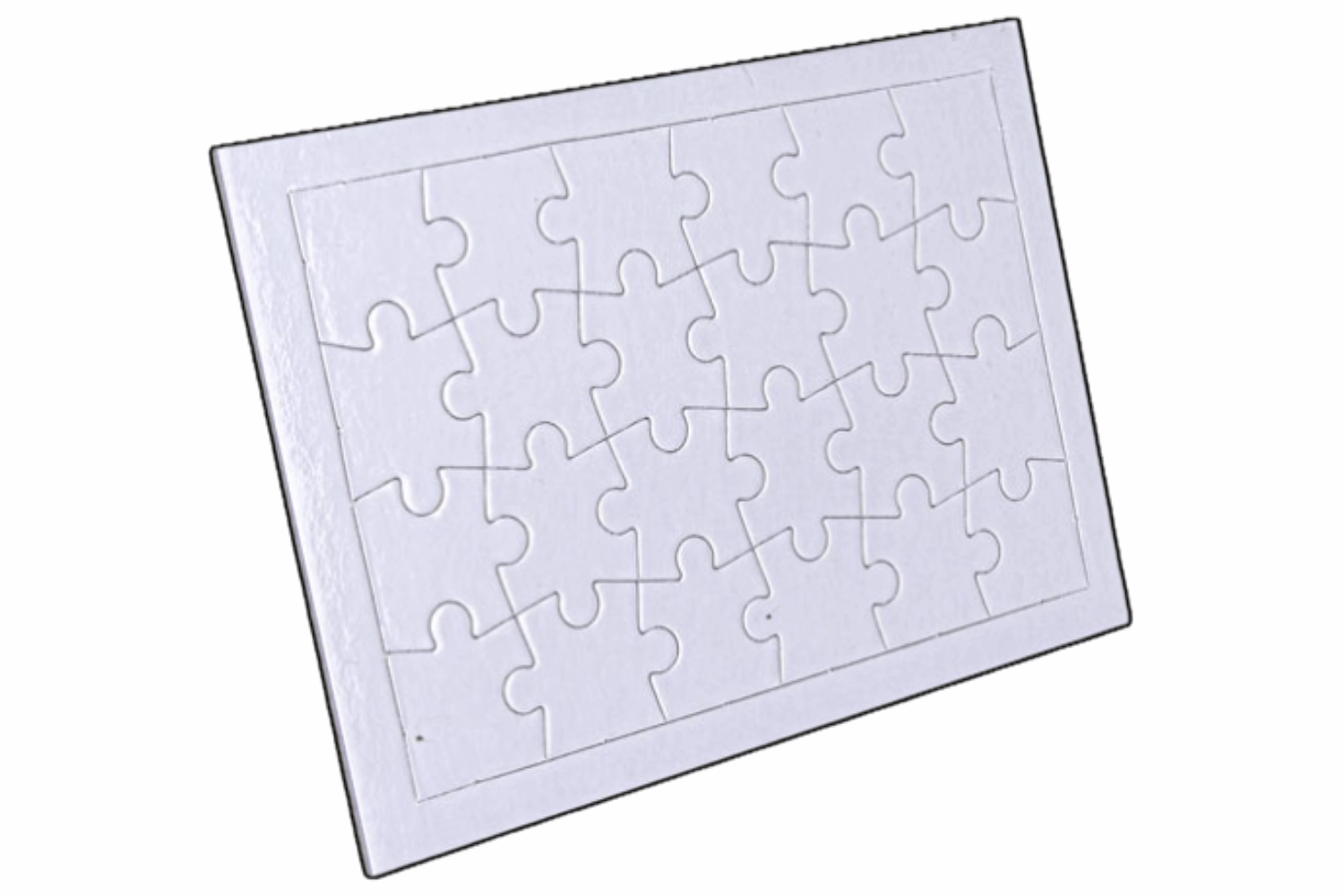 Süblimasyon Dikdörtgen Puzzle A5 - 24 Parça
