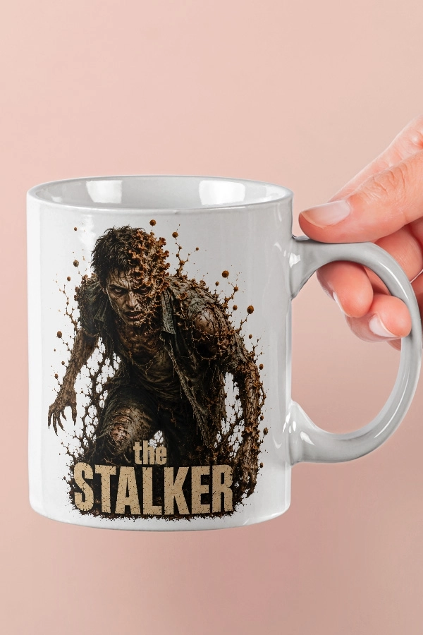 The Stalker Zombi Tasarımlı The Last of Us Fan Art Kupa