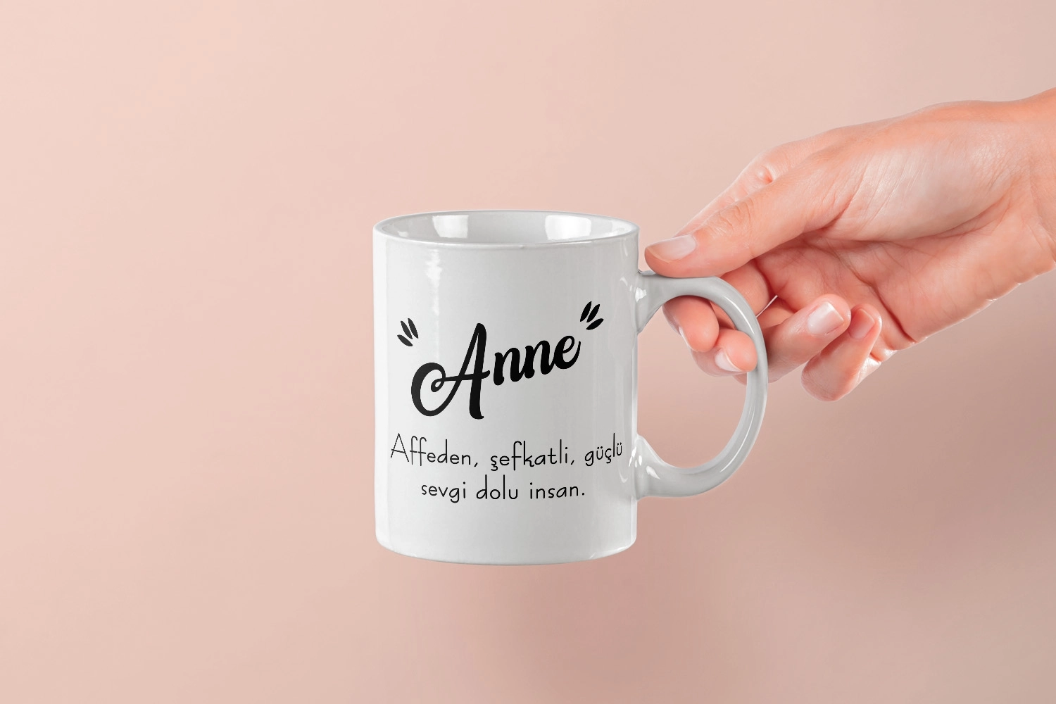 ’’Anne’’ Sözlük Anlamı Tasarım Kupa  - Anneler Günü Hediyesi