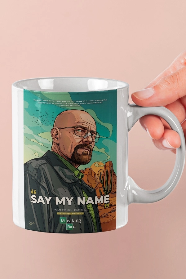 Breaking Bad Walter White ’’Say My Name’’ Fan Art Kupa