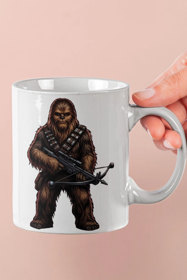 Star Wars Chewbacca Bowcaster Fan Art Kupa
