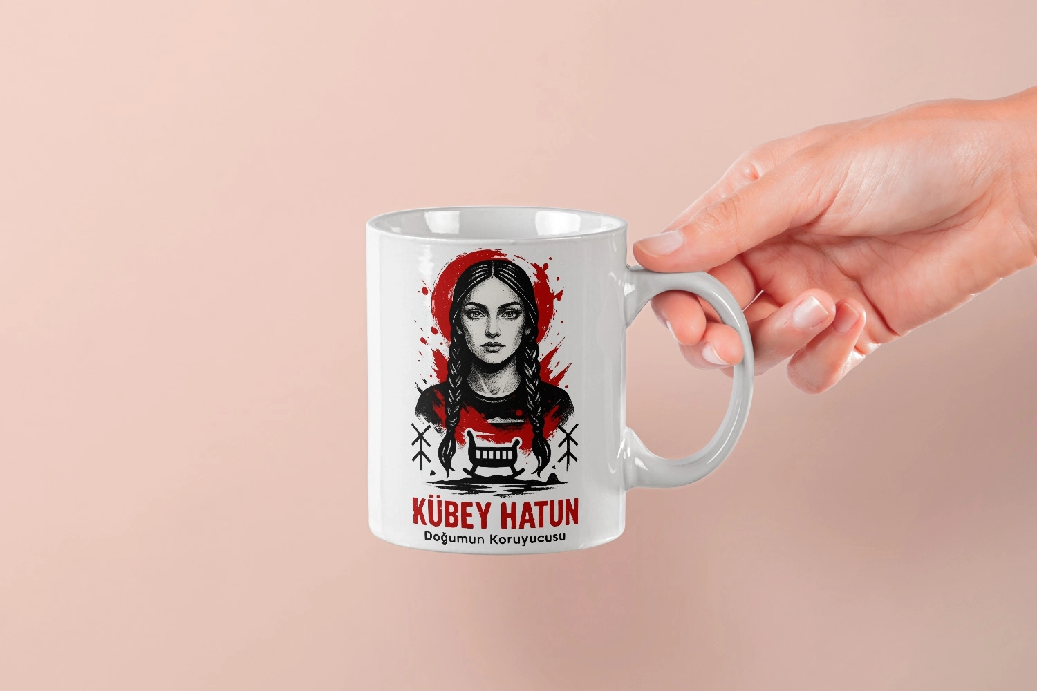 Kübey Hatun: Doğumun Koruyucusu Tasarım Kupa
