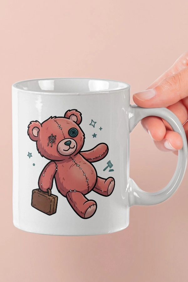 Breaking Bad ’’Pink Teddy Bear’’ Fan Art Tasarım Kupa 