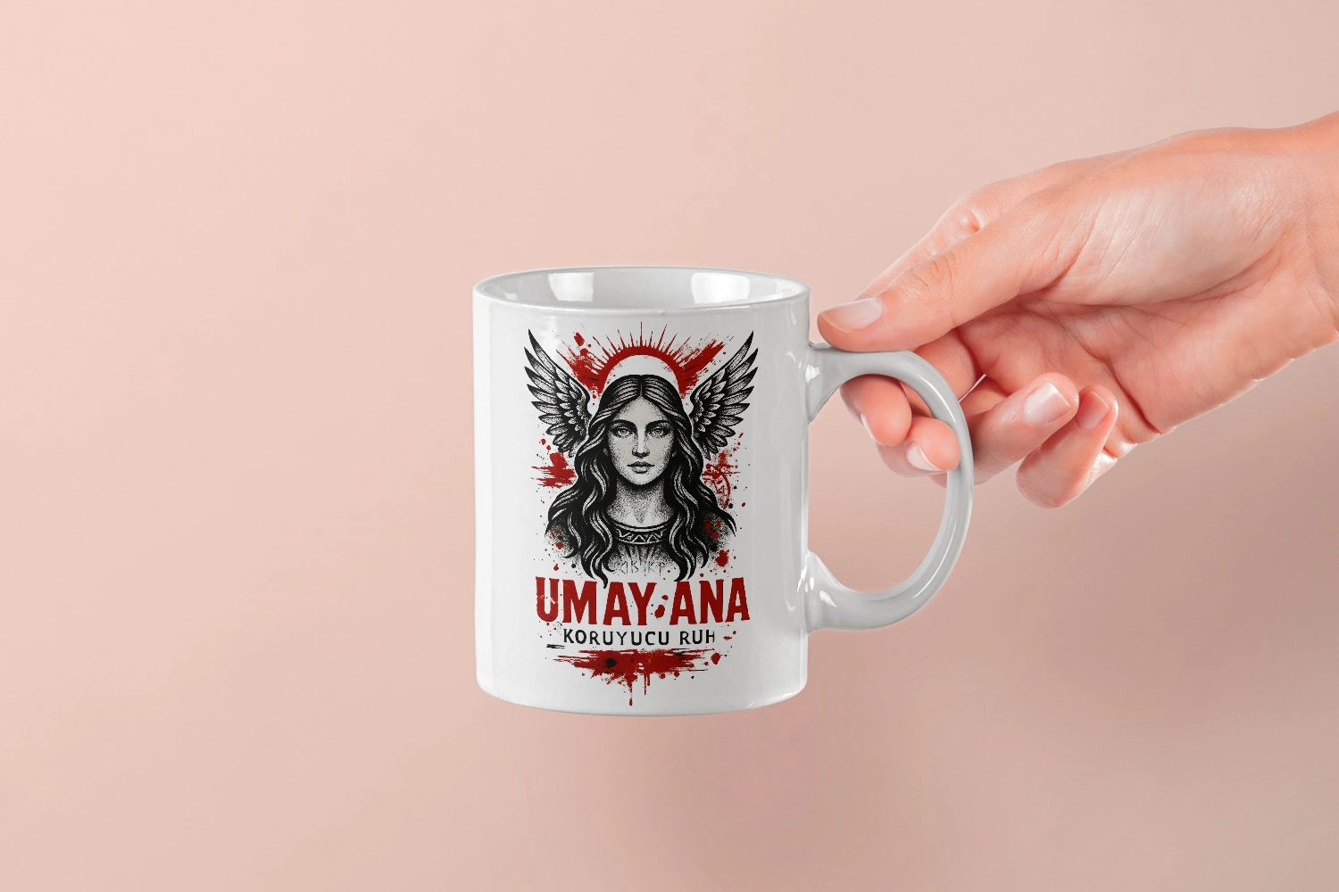 Göklerin Şefkati: Umay Ana Tasarım Kupa
