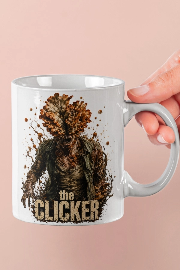 The Clicker Zombi Tasarımlı The Last of Us Fan Art Kupa