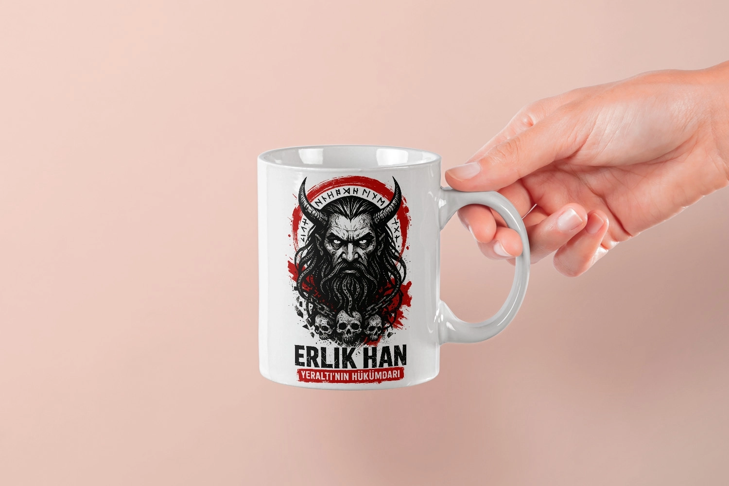 Erlik Han: Karanlığın Efendisi Tasarım Kupa