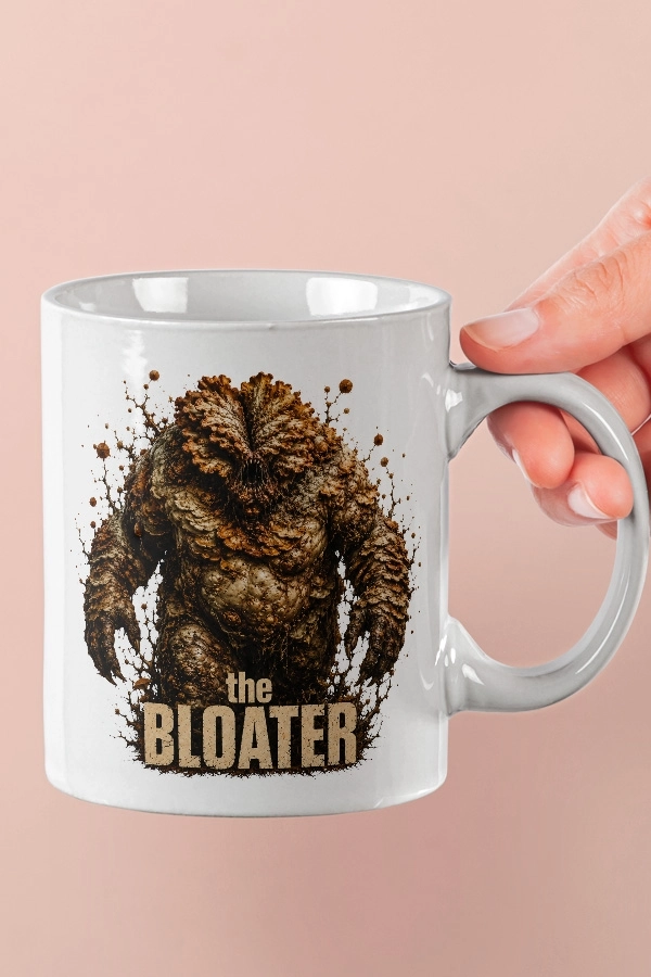 The Bloater Zombi Tasarımlı The Last of Us Fan Art Kupa