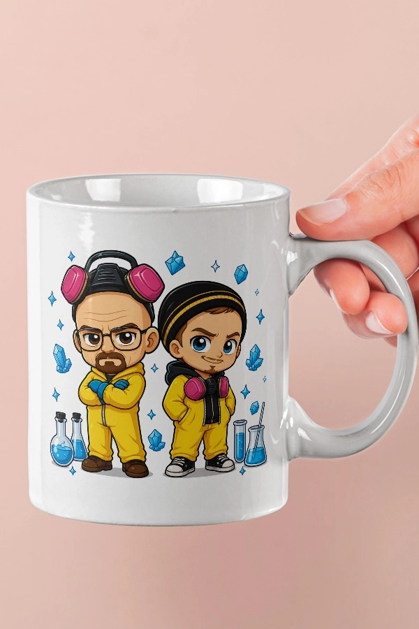 Breaking Bad ’’Little Cooks’’ Chibi Stil Fan Art Kupa