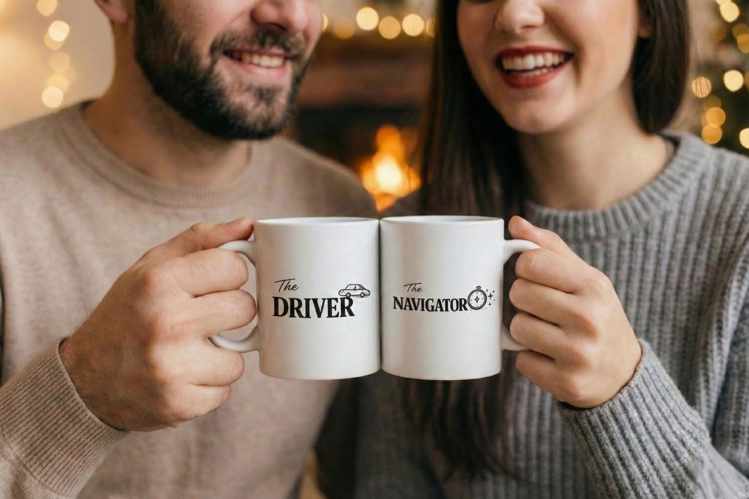 The Driver & The Navigator – 2’li Kupa Seti | Sevgililer Günü Özel Tasarım