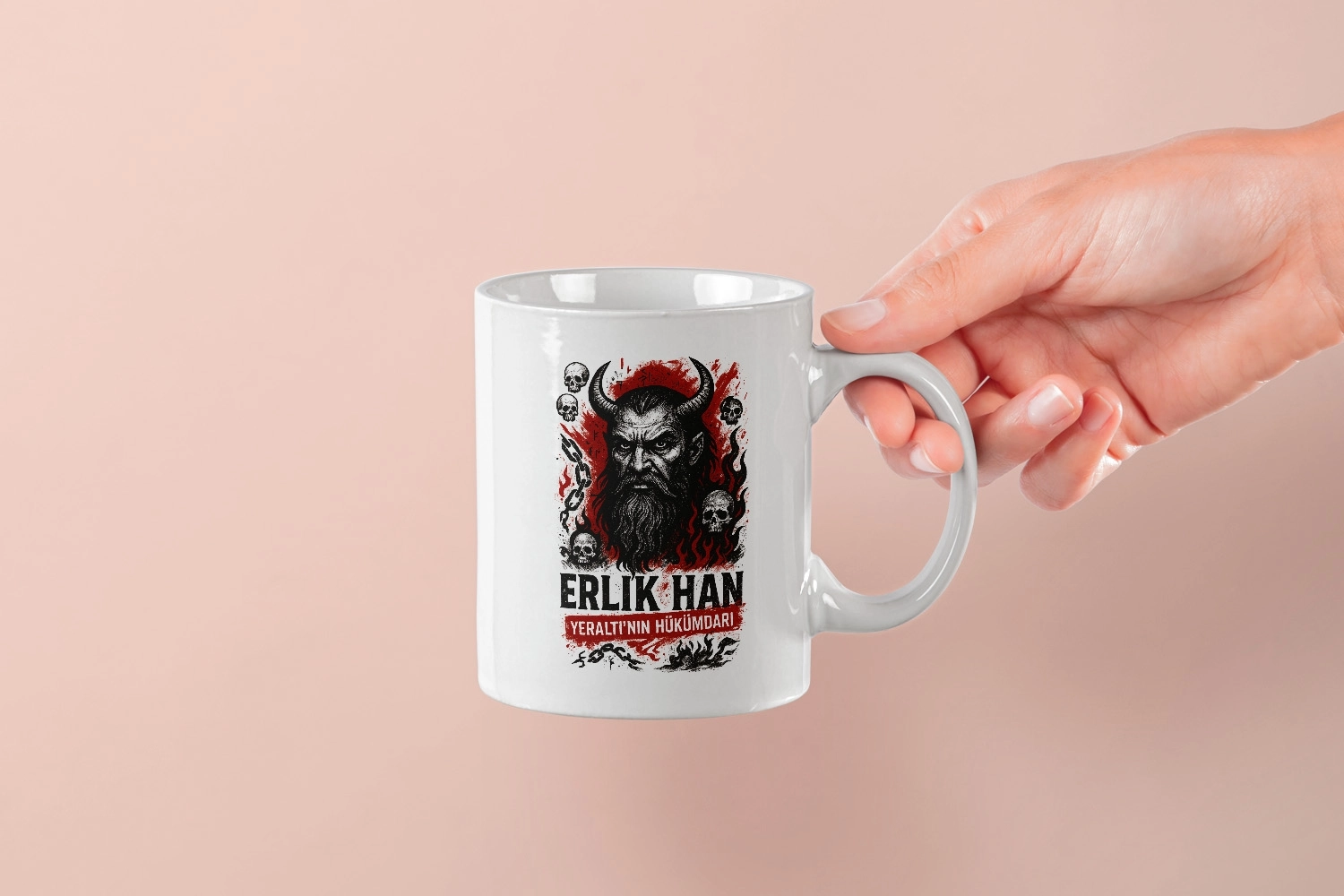 Erlik Han: Karanlığın Efendisi Tasarım Kupa