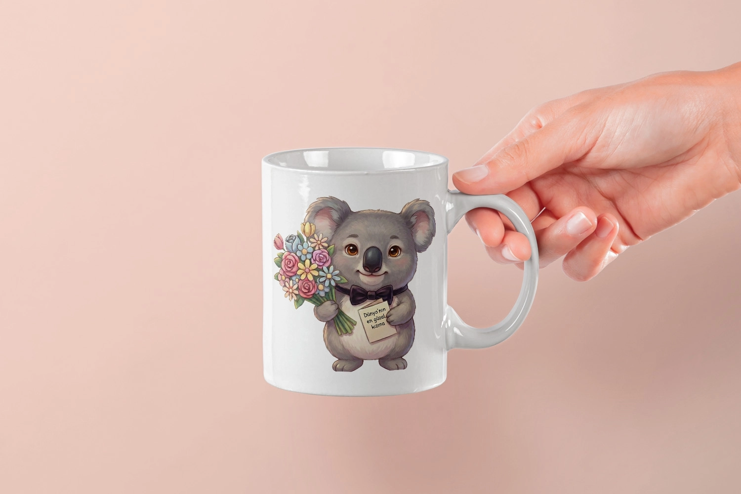 Koala – Dünya’nın En Güzel Kızına Kupa Tasarımı – Sevgililer Günü Özel