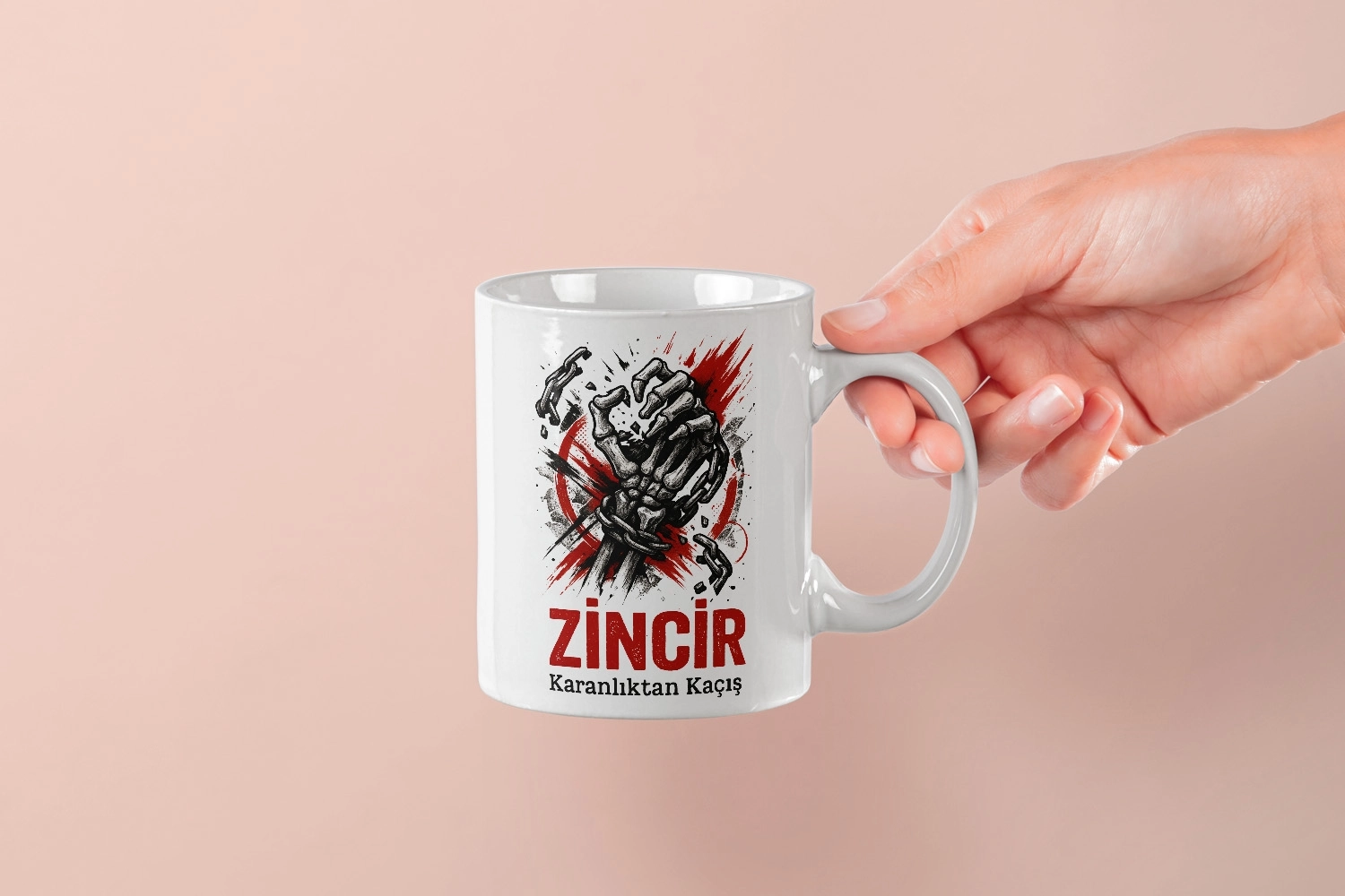 Zincir: Karanlıktan Kaçış Tasarım Kupa 