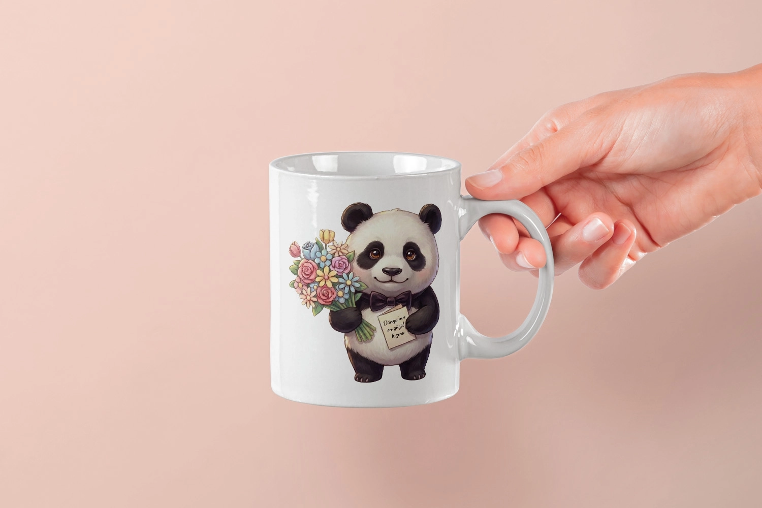 Panda Dünya’nın En Güzel Kızına Kupa Tasarımı – Sevgililer Günü Özel