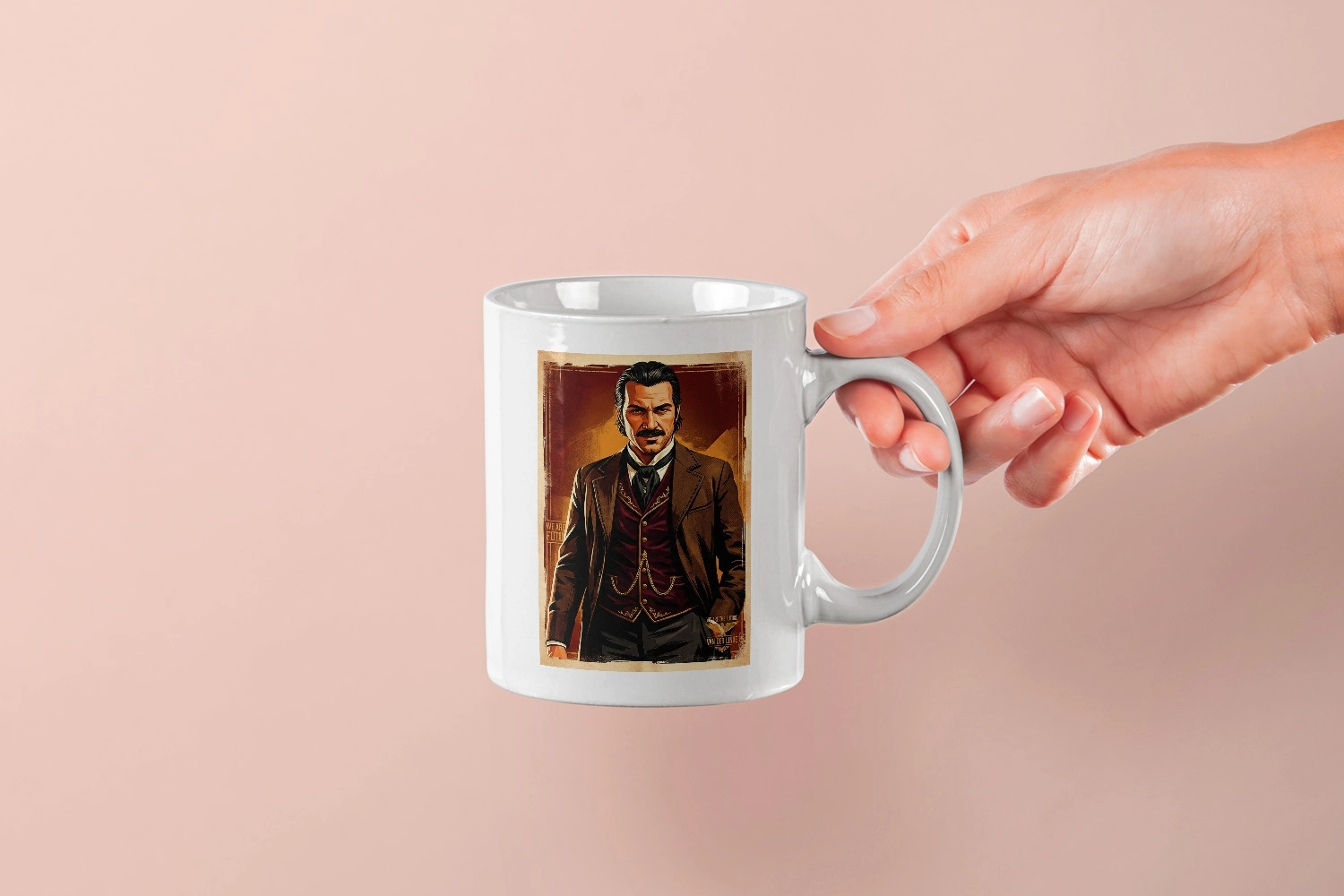 Dutch van der Linde Red Dead Redemption 2 Fan Western Art Kupa