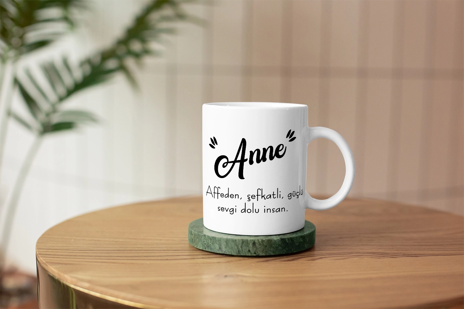 ’’Anne’’ Sözlük Anlamı Tasarım Kupa  - Anneler Günü Hediyesi