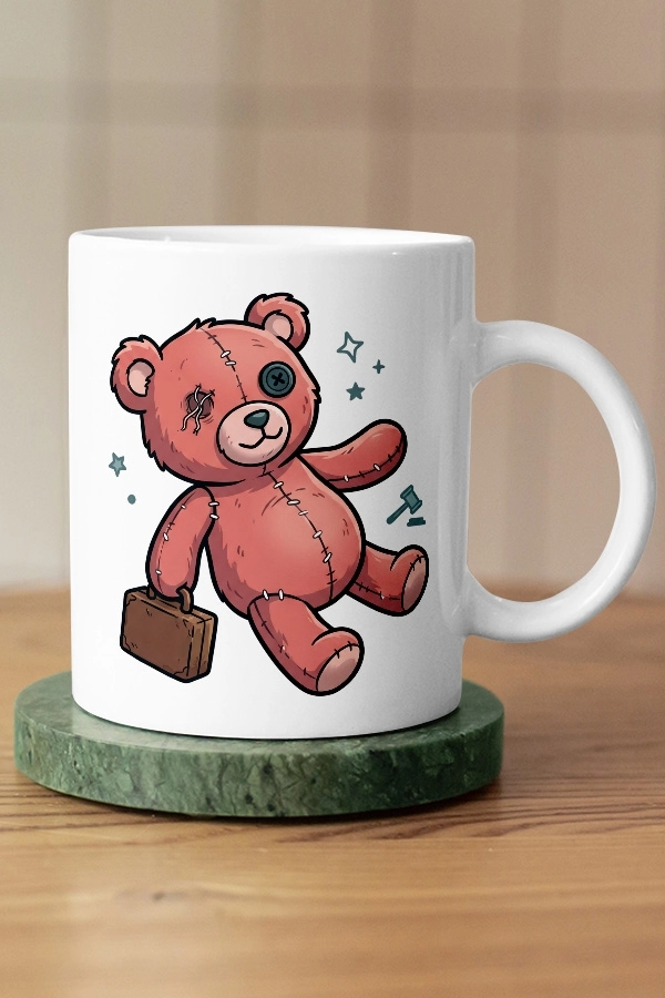 Breaking Bad ’’Pink Teddy Bear’’ Fan Art Tasarım Kupa 