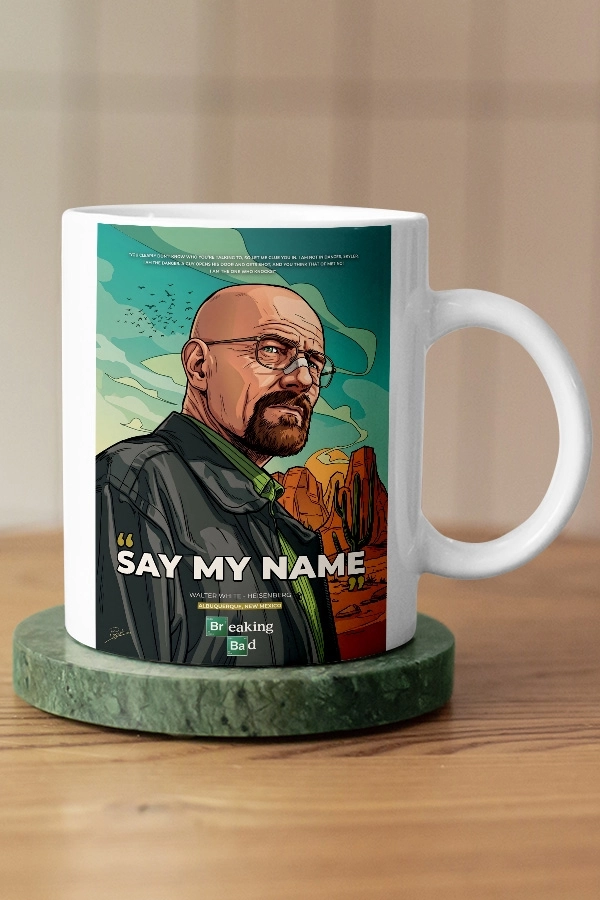 Breaking Bad Walter White ’’Say My Name’’ Fan Art Kupa