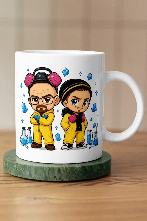 Breaking Bad ’’Little Cooks’’ Chibi Stil Fan Art Kupa