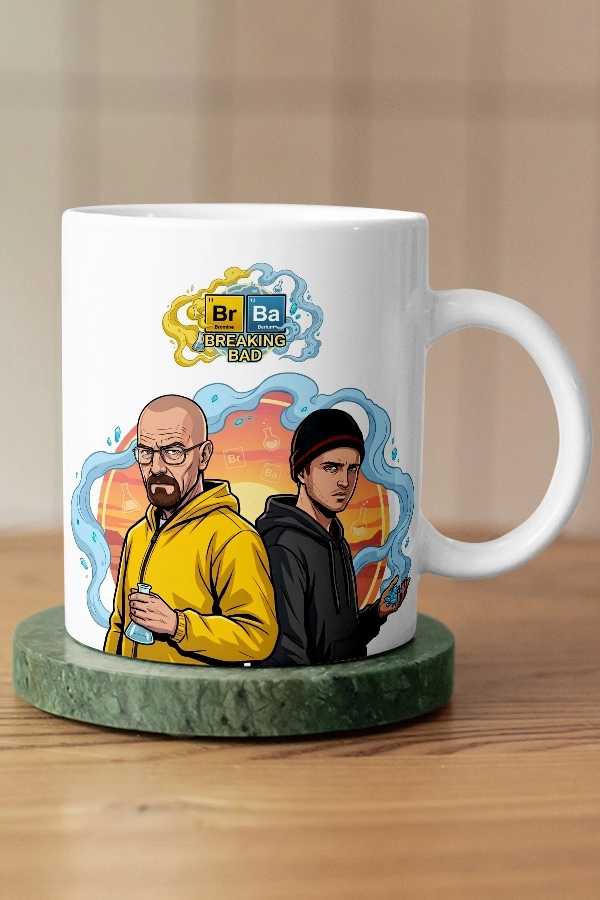 Breaking Bad Walter & Jesse Fan Art Kupa