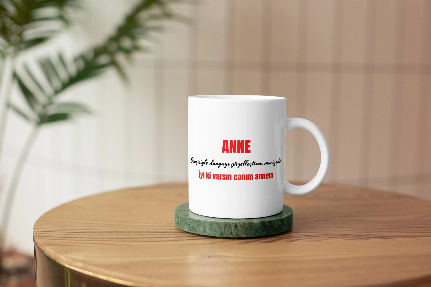 ’’İyi Ki Varsın Canım Annem’’ Tasarımlı Kupa - Anneler Günü Hediyesi
