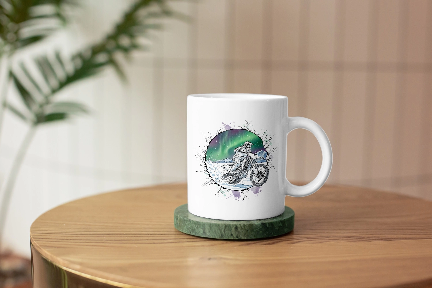 Aurora Kış Macerası - Enduro Off-Road Motor -Motosiklet Temalı Kupa