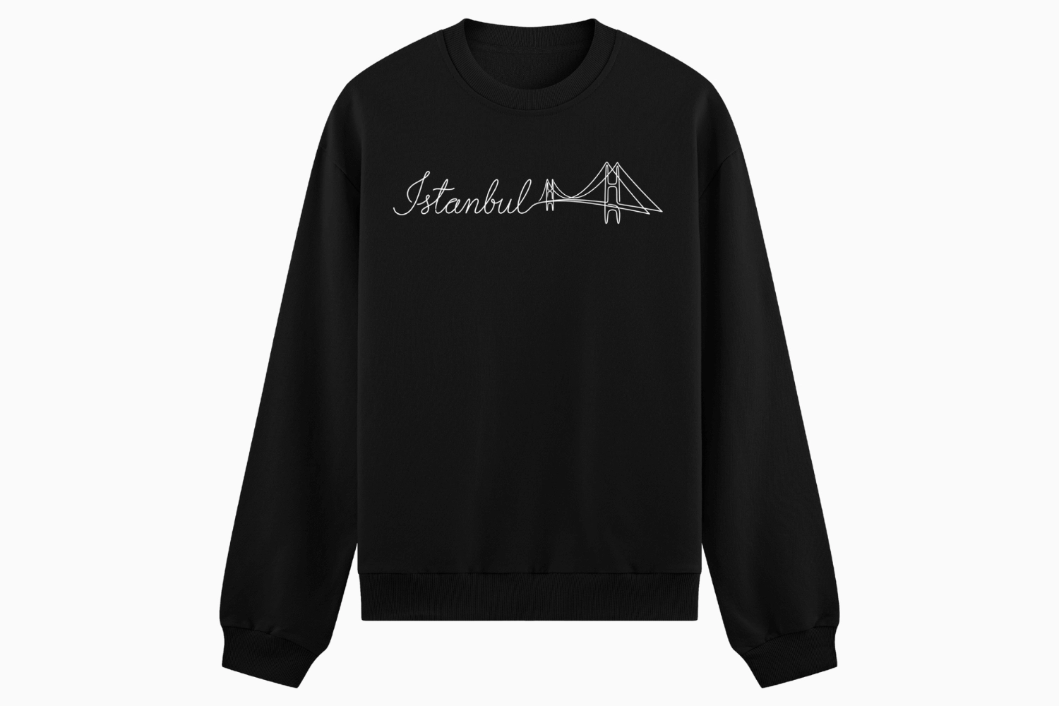 İstanbul Temalı Sweatshirt