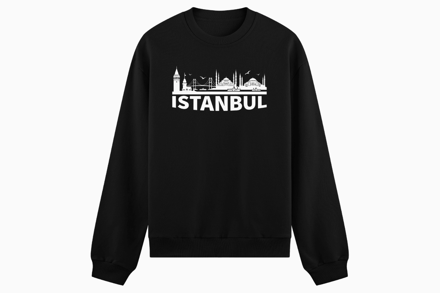 İstanbul Temalı Sweatshirt