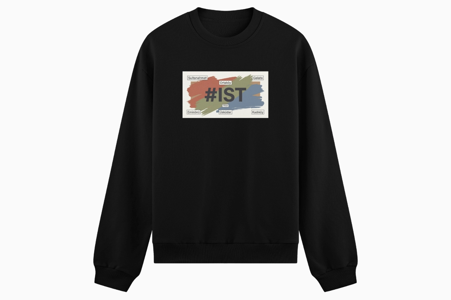 İstanbul Temalı Sweatshirt