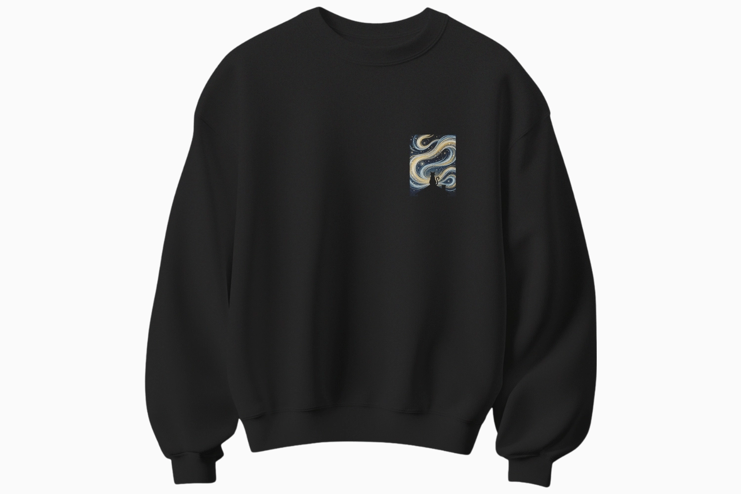 Yıldızlı Gece Temalı Sweatshirt
