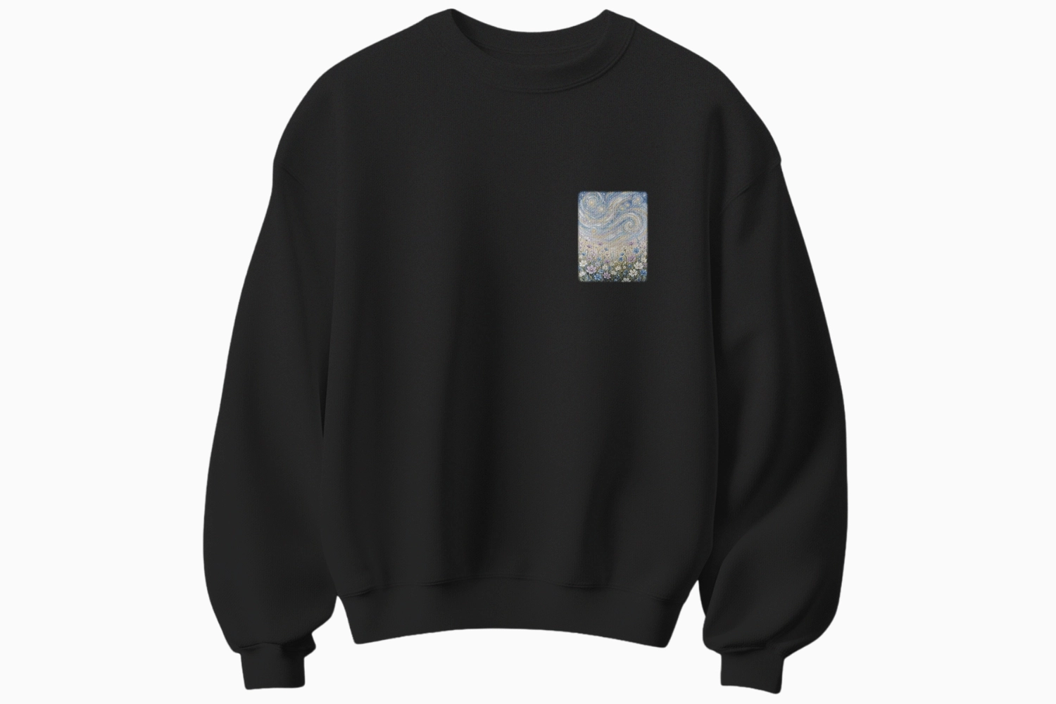 Yıldızlı Gece Temalı Sweatshirt