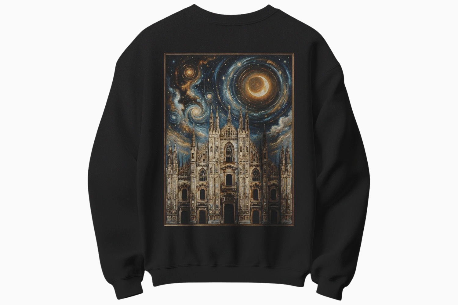 Yıldızlı Gece Temalı Sweatshirt