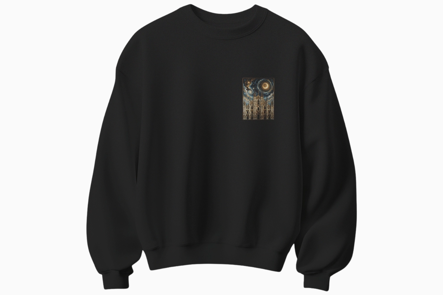 Yıldızlı Gece Temalı Sweatshirt