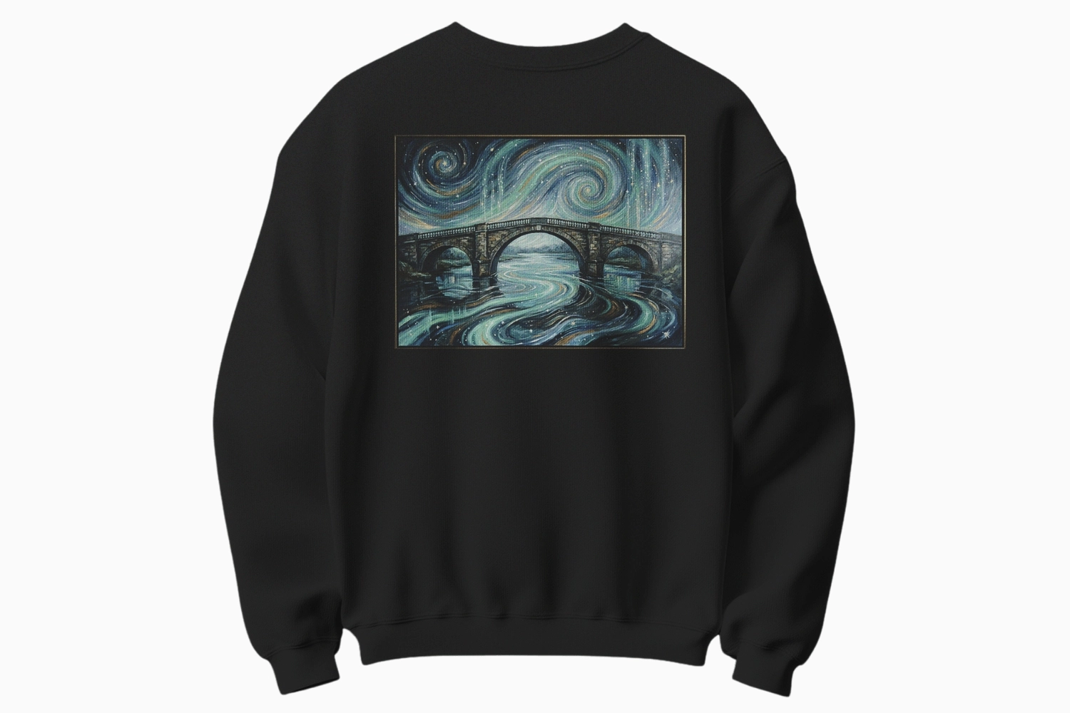 Yıldızlı Gece Temalı Sweatshirt
