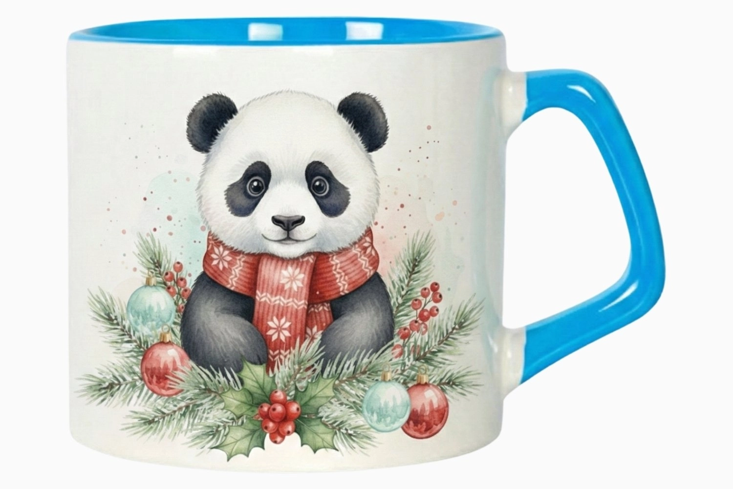  Panda Temalı Afilli Kupa