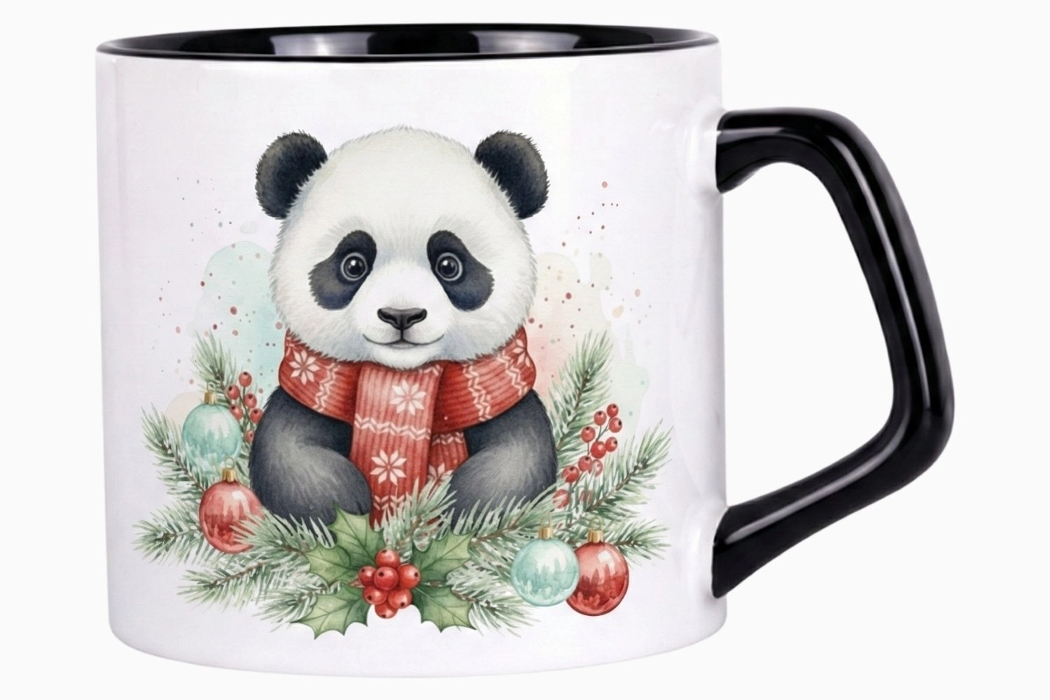 Panda Temalı Afilli Kupa