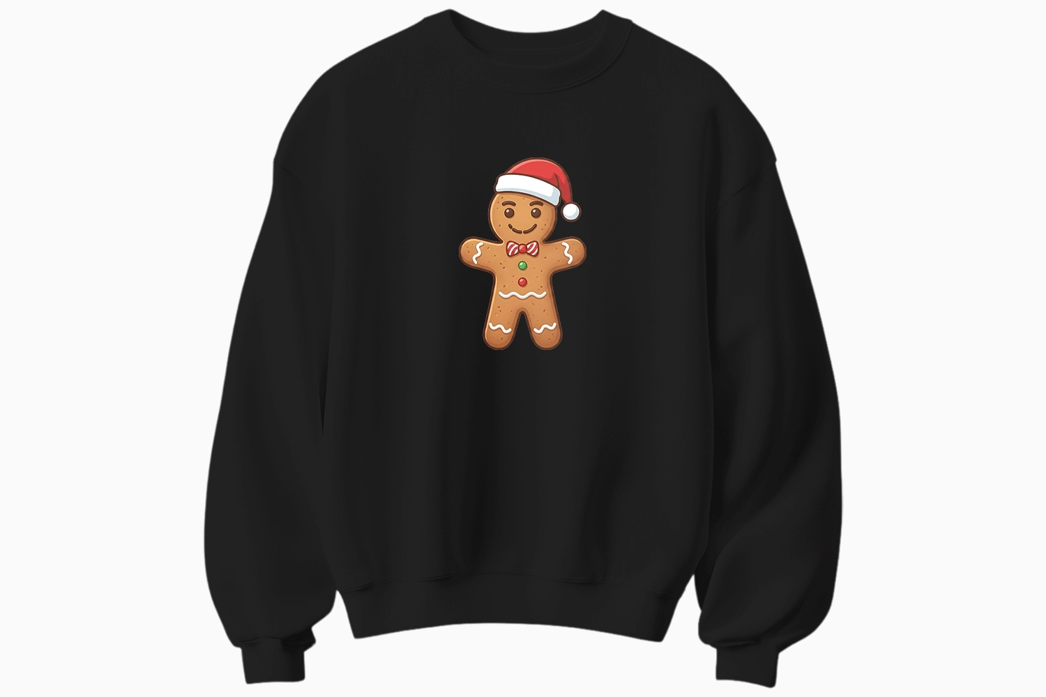 Yılbaşı Kurabiye Temalı Sweatshirt (Erkek)