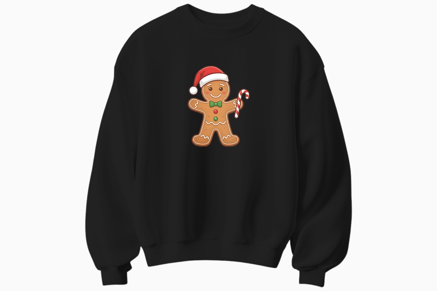 Yılbaşı Kurabiye Temalı Sweatshirt (Erkek)