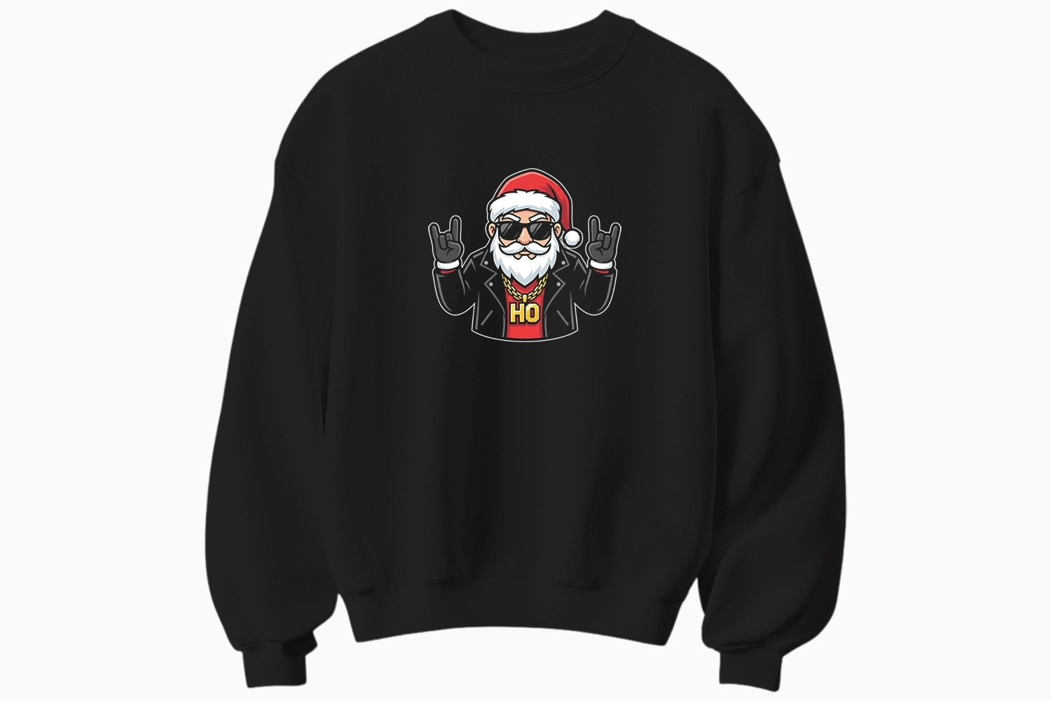 Yılbaşı Noel Baba Temalı Sweatshirt