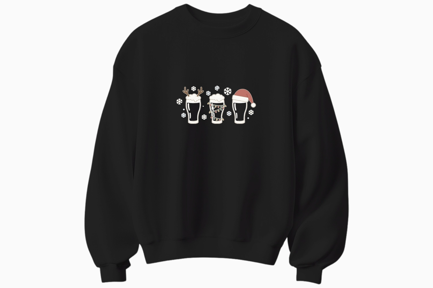 Yılbaşı Beer Temalı Sweatshirt