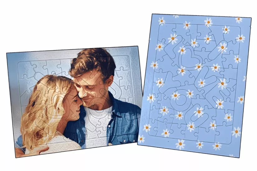 Süblimasyon Love Puzzle A4 - 48 Parça