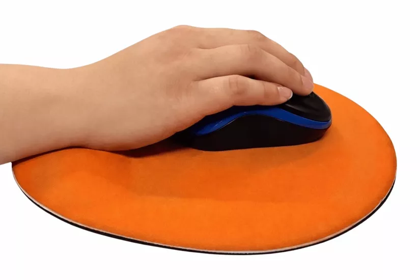 Süblimasyon Bilek Destekli Oval Mouse Pad - 20x22cm