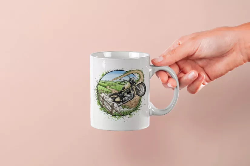 Bozkır Sürüşü - Adventure Motor - Motosiklet Temalı Kupa
