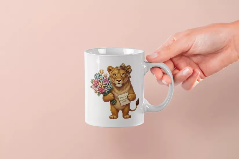 Aslan – Dünya’nın En Yakışıklı Erkeğine Kupa Tasarımı – Sevgililer Günü Özel